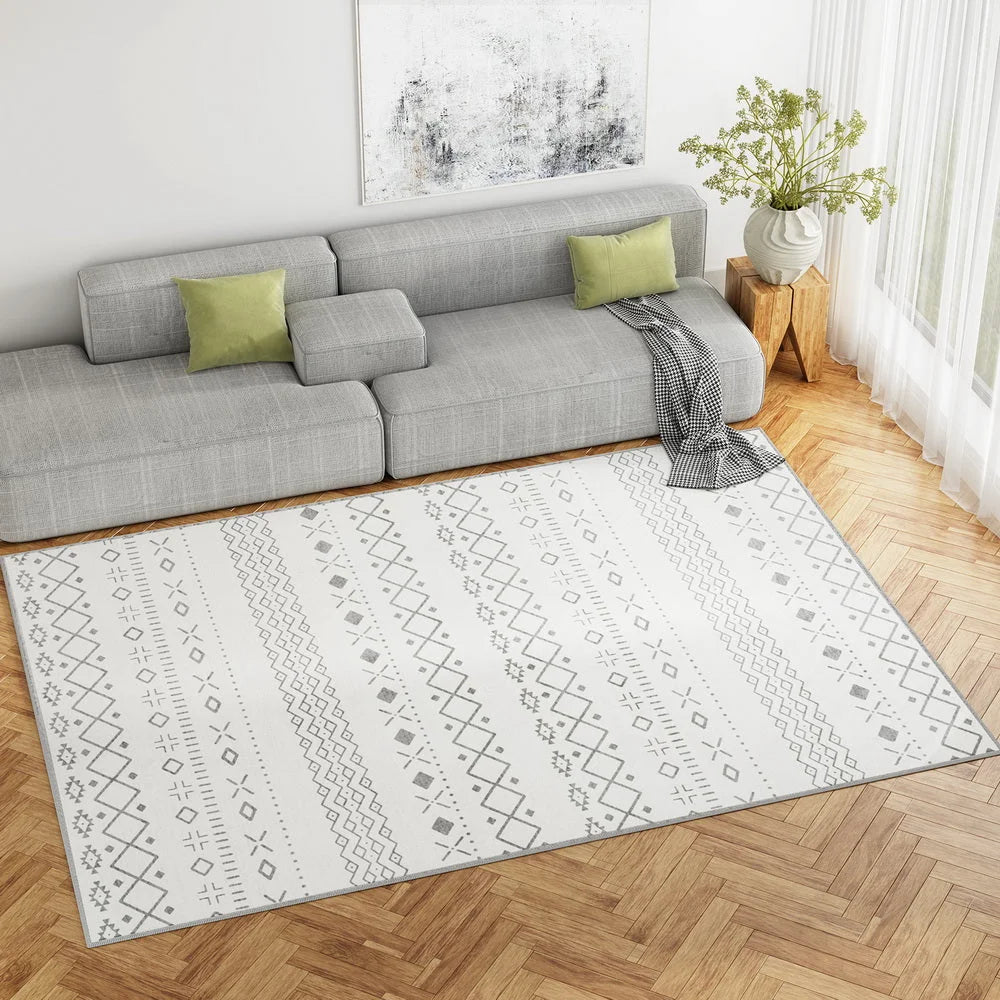 Floor Rugs 200x290cm Washable Large Area Mat Carpet Soft