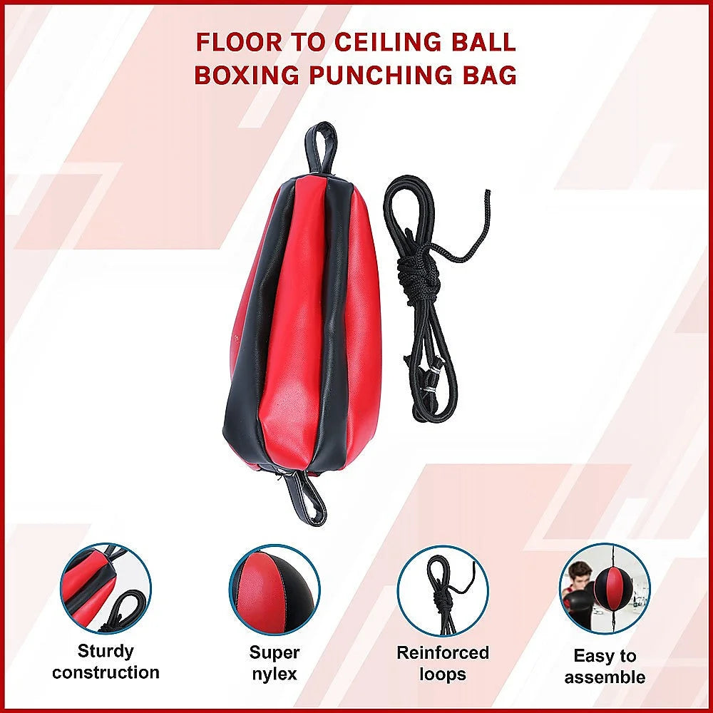 Floor to Ceiling Boxing Punching Bag - Fitness Accessories