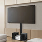 Floor TV Stand Bracket Mount Swivel Height Adjustable