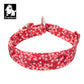 Floral Collar - Poppy Red (XS)