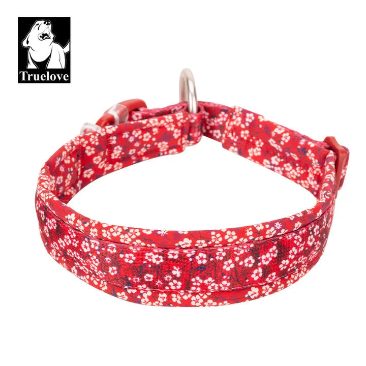 Floral Collar - Poppy Red (XS)