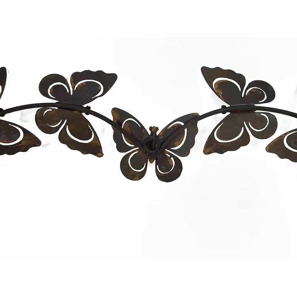 Flutter Of Butterflies As Heart Wall Art 48cm - Home &