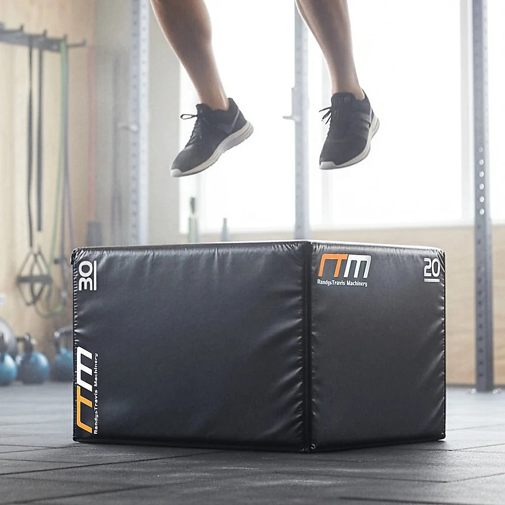 Foam Plyo Jump Box 3-in-1 - Plyometric Games Training