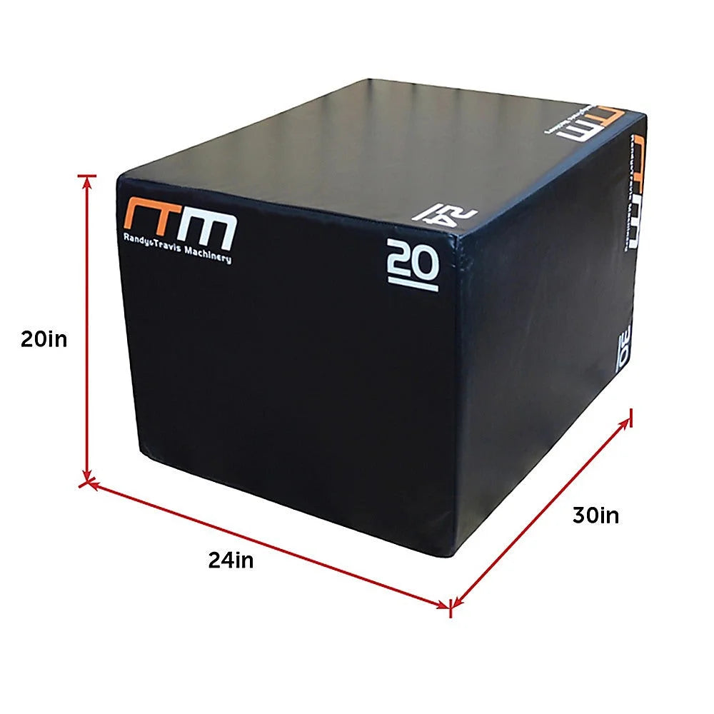 Foam Plyo Jump Box 3-in-1 - Plyometric Games Training