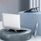 Foldable Aluminum Laptop Stand - Adjustable Height Base