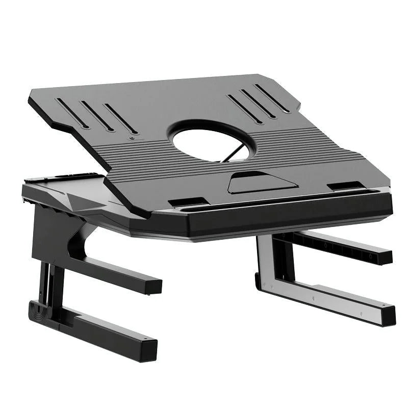 Foldable Aluminum Laptop Stand - Double Layer Heightening