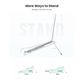 Foldable Aluminum Laptop Stand Holder (80705)