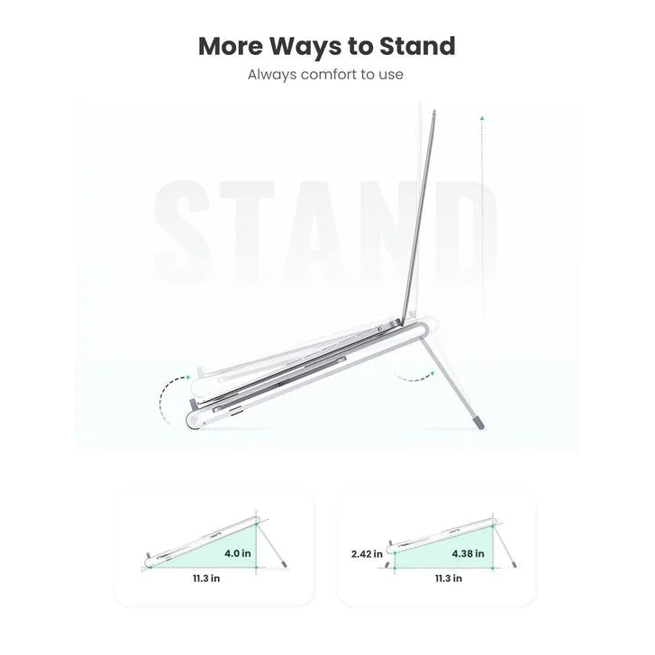 Foldable Aluminum Laptop Stand Holder (80705)