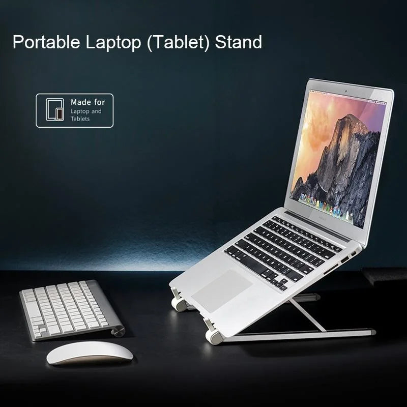 Foldable Aluminum Laptop Stand - Universal-1964932359031754758