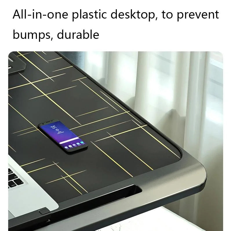 Foldable Bed Desk - Lifts for Easy - Electronics > Computer