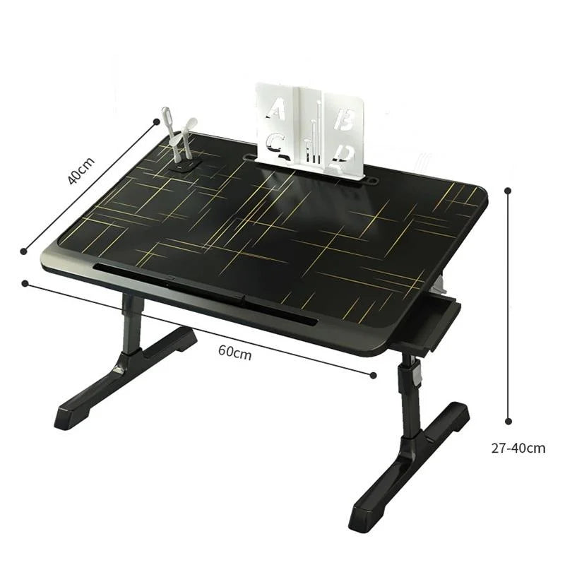 Foldable Bed Desk - Lifts for Easy - Electronics > Computer