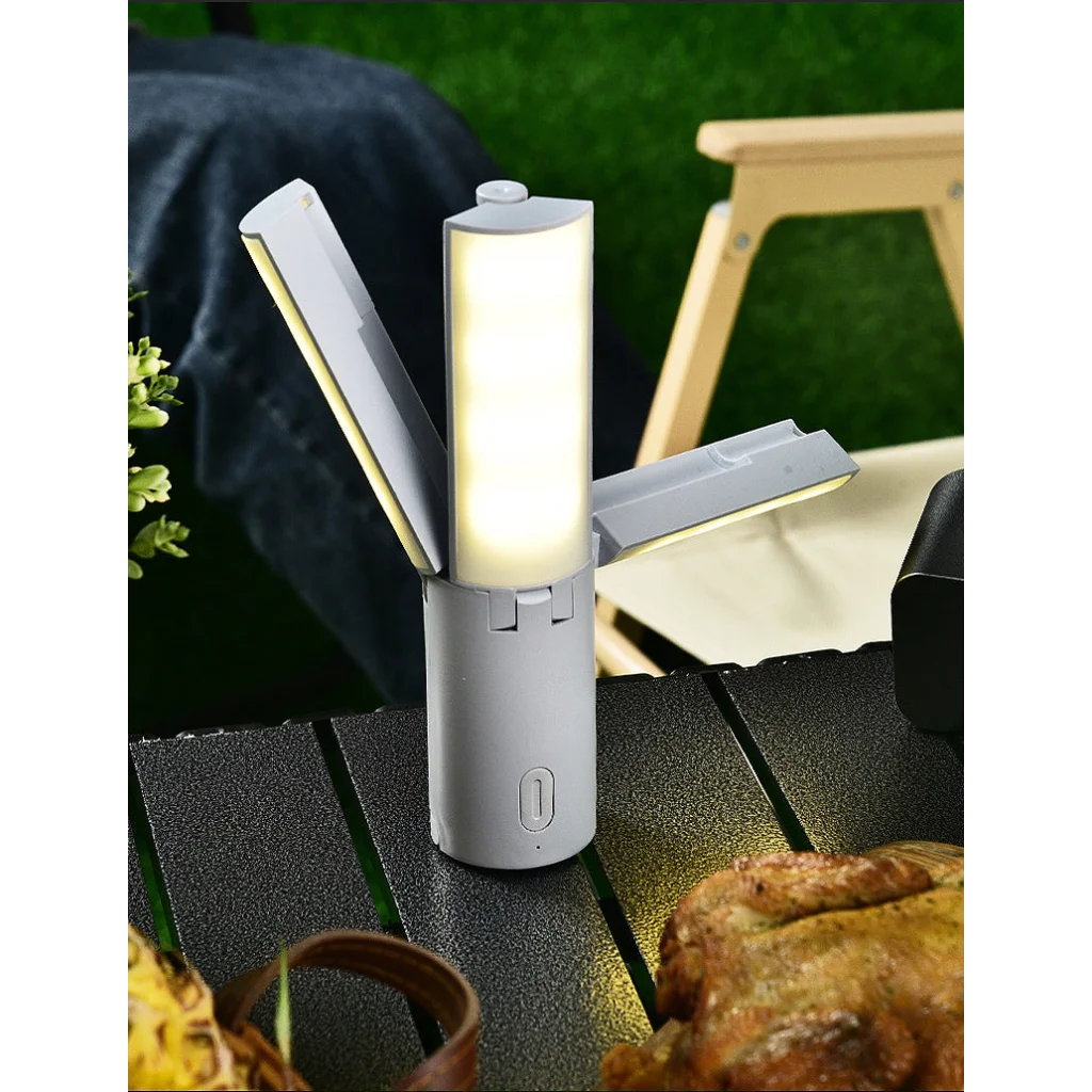 Foldable Camping Lantern - Multi-Functional Outdoor LED