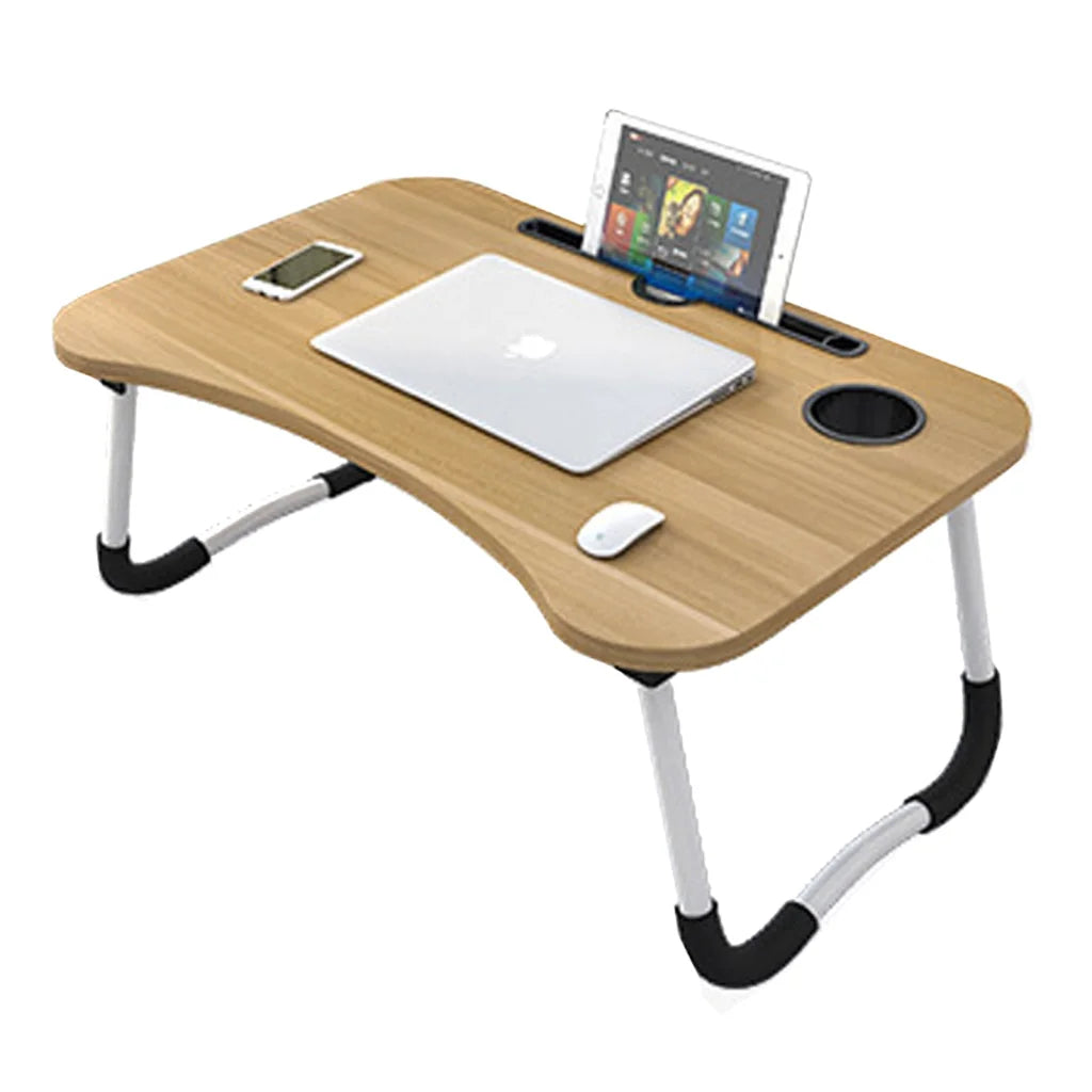 Foldable Desk Laptop Stand Table Bed Computer Study