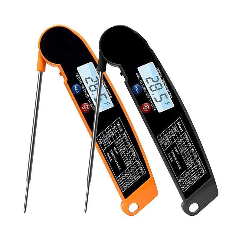 Foldable Digital Thermometer Probe Temperature Kitchen