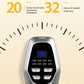 Foldable Ems Foot Massager Pad With Remote Coffee - Health