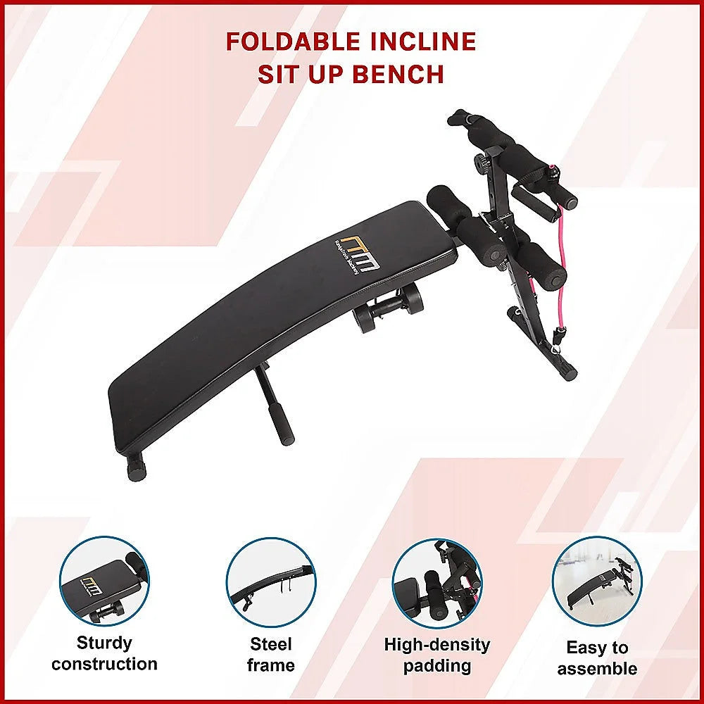 Foldable Incline Sit-Up Bench