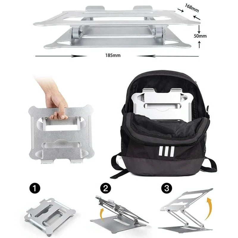 Foldable Laptop Stand - Portable and Compact - Electronics