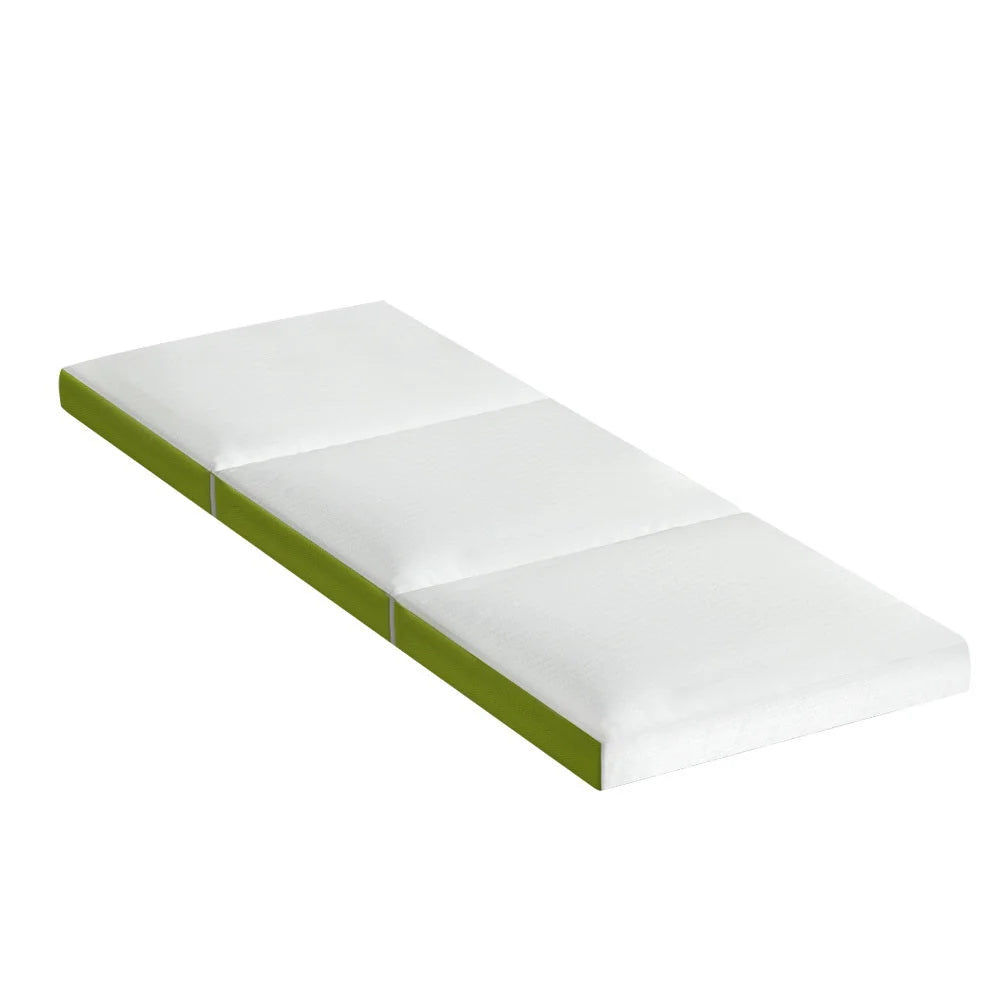 Foldable Mattress Bedding Folding Bed Mat Camping Trifold