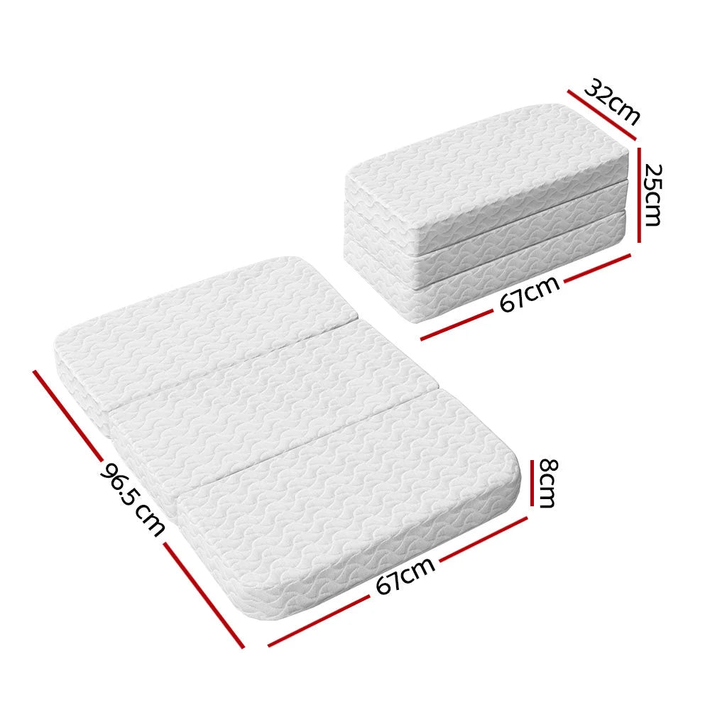 Foldable Mattress Folding Foam Cot Bed