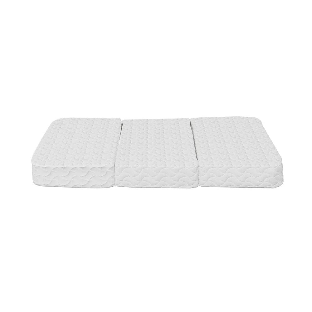 Cool gel mattress Foldable Folding Foam Cot Bed