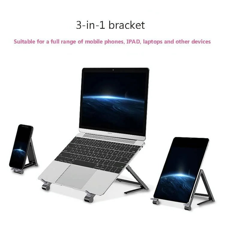 Foldable Metal Laptop Stand for Cooling and Ergonomic