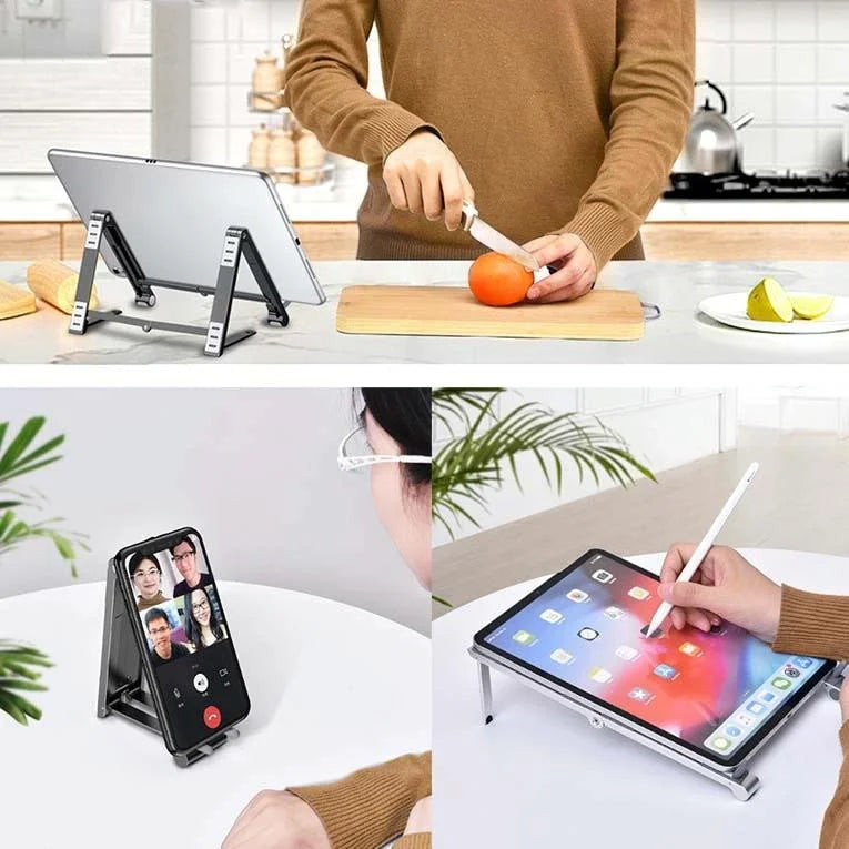 Foldable Metal Laptop Stand for Cooling and Ergonomic