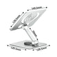Foldable Rotating Laptop / Tablet Stand - Aluminum Alloy