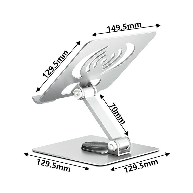 Foldable Rotating Laptop / Tablet Stand - Aluminum Alloy