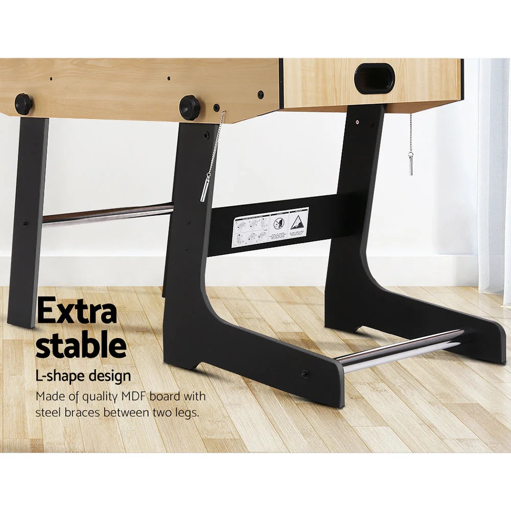 Foldable Soccer Table 4FT Foosball Football Game Home Party