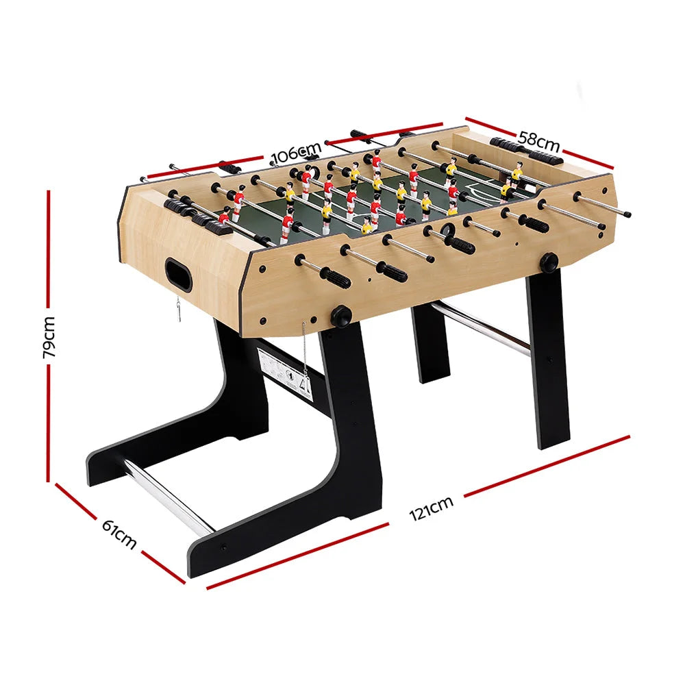 Foldable Soccer Table 4FT Foosball Football Game Home Party