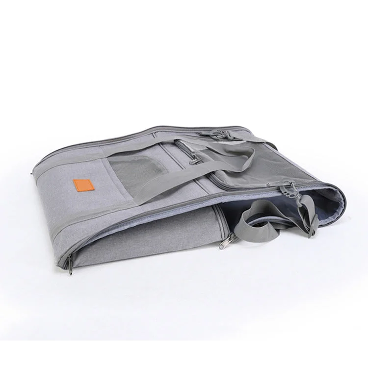 Foldable Soft-Sided Pet Carrier for Travel - Fits Cats &