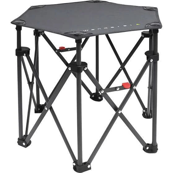 Foldable Table Wanderer Hex Small Quad for Camping &