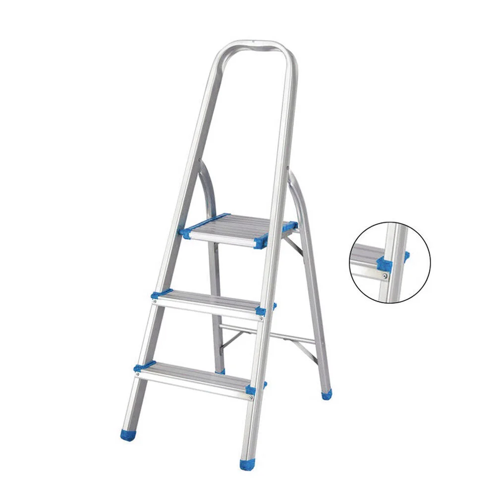 Folding Aluminium Ladder 3-Step - Multi-Purpose Home Office