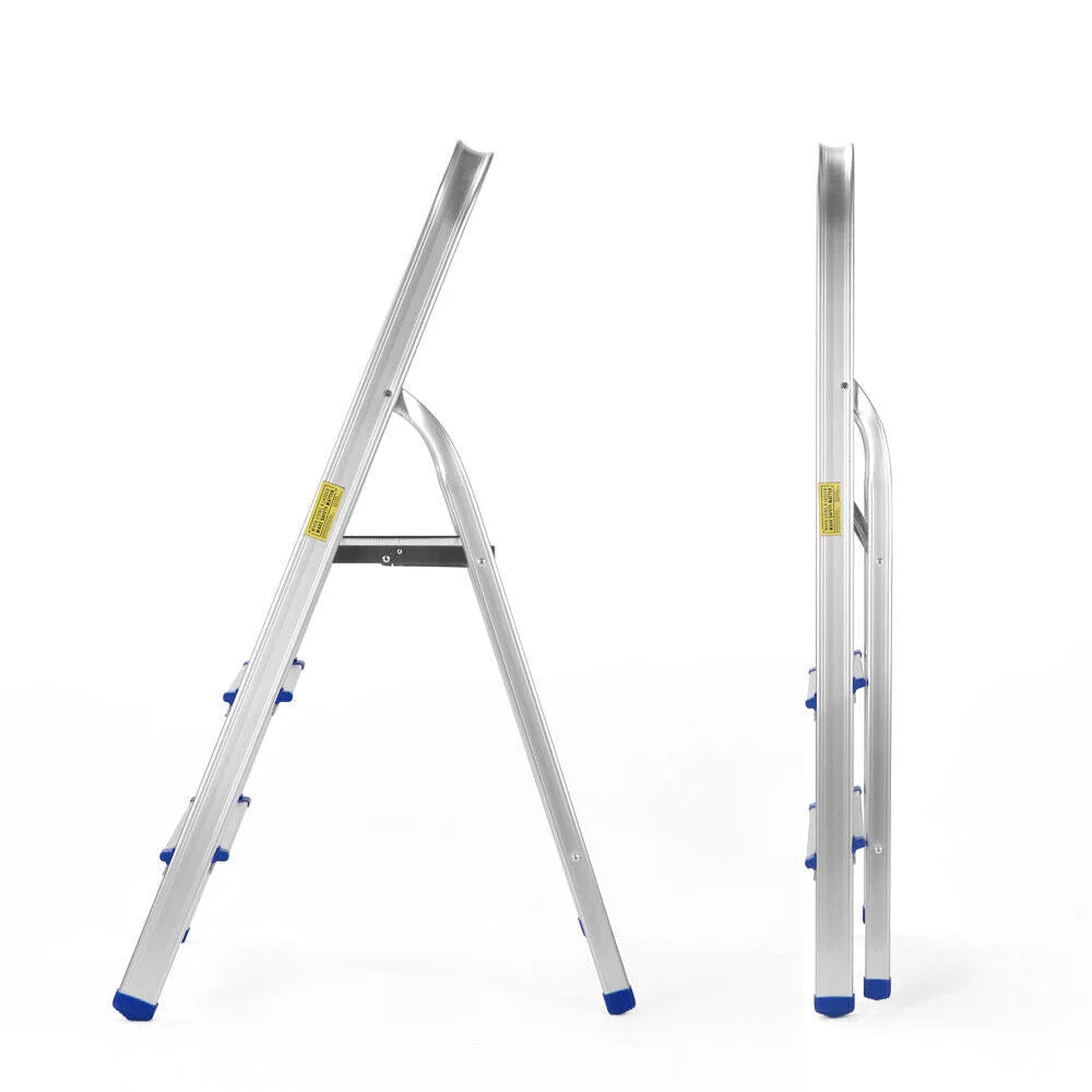 Folding Aluminium Ladder 4-Step - Multi-Purpose Home Office