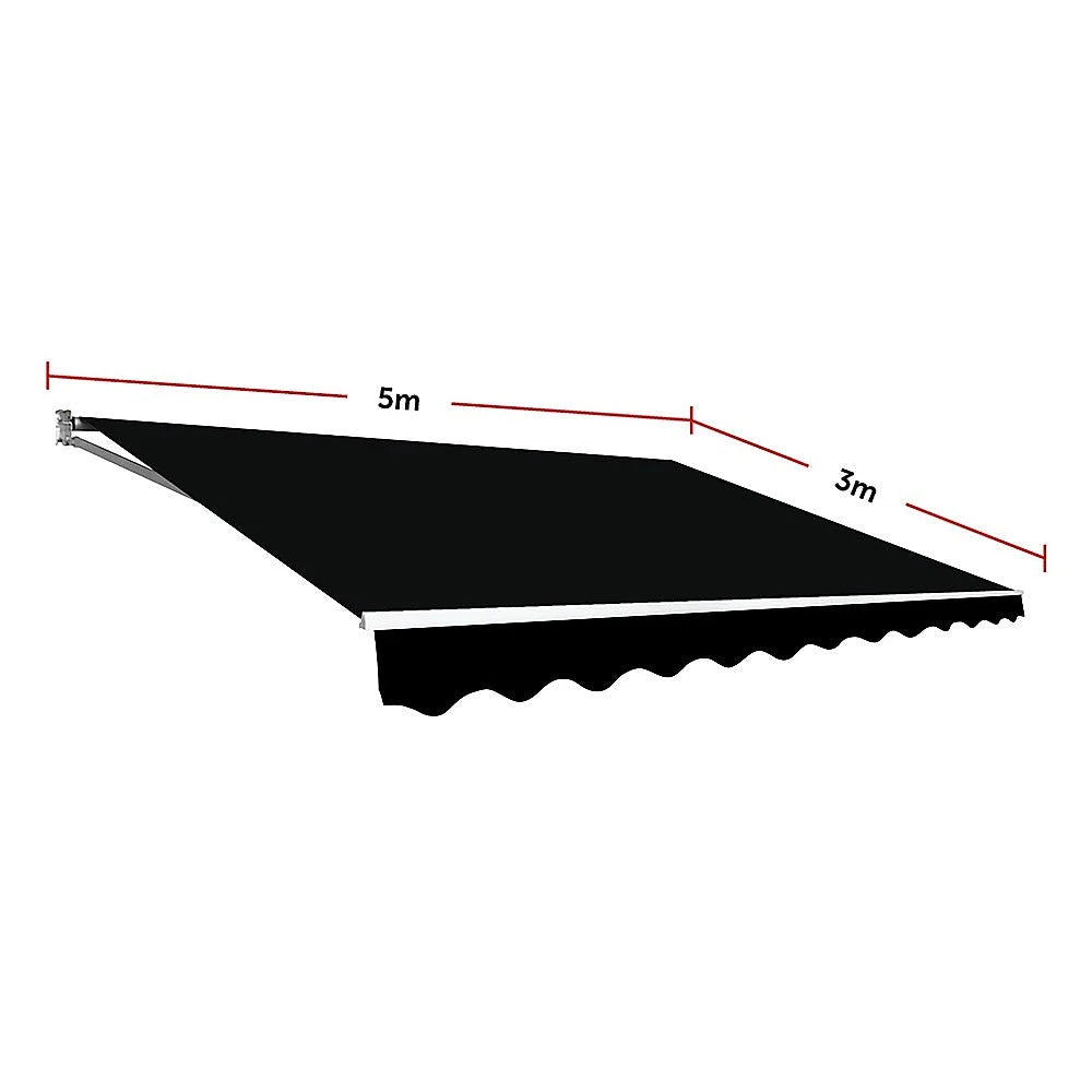 Folding Arm Awning Motorised Outdoor Retractable Sunshade