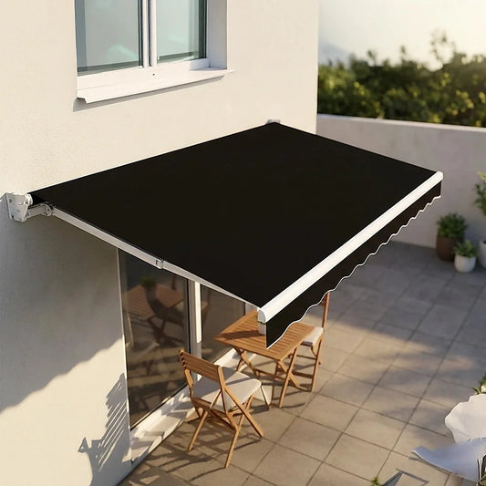 Folding Arm Awning Motorised Outdoor Retractable Sunshade