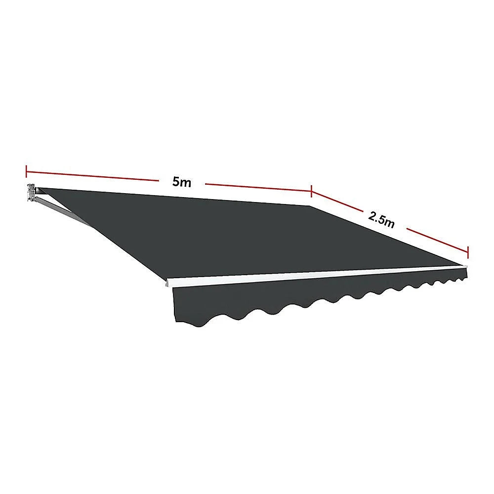 Folding Arm Awning Motorised Outdoor Retractable Sunshade
