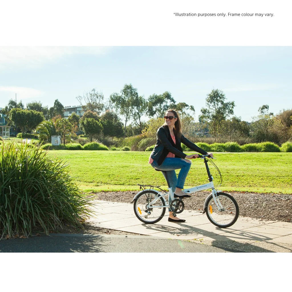 Folding Bike Nomad 20’’ Pearl White Progear Bikes - Sports