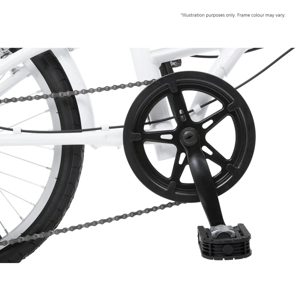 Folding Bike Nomad 20’’ Pearl White Progear Bikes - Sports