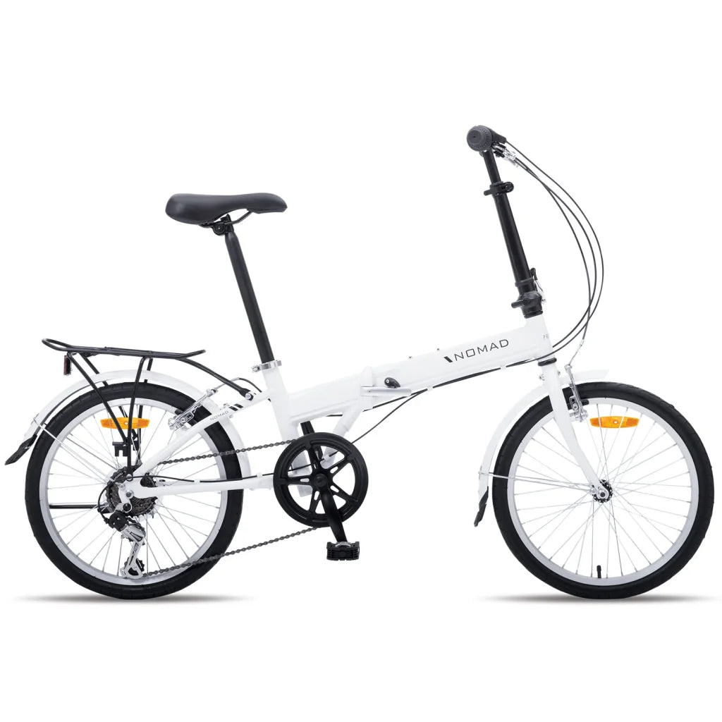 Folding Bike Nomad 20’’ Pearl White Progear Bikes - Sports