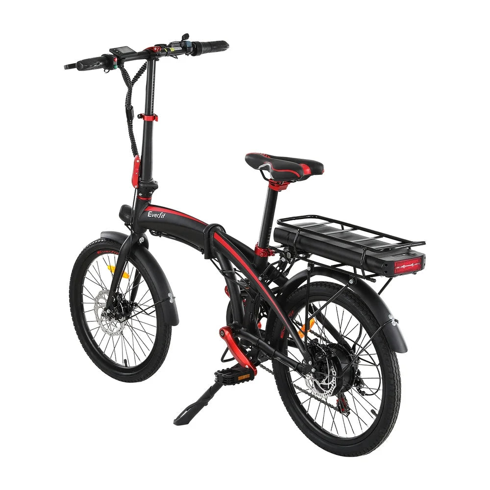 Folding Bike Urban City Bicycle eBike Rechargeable Battery