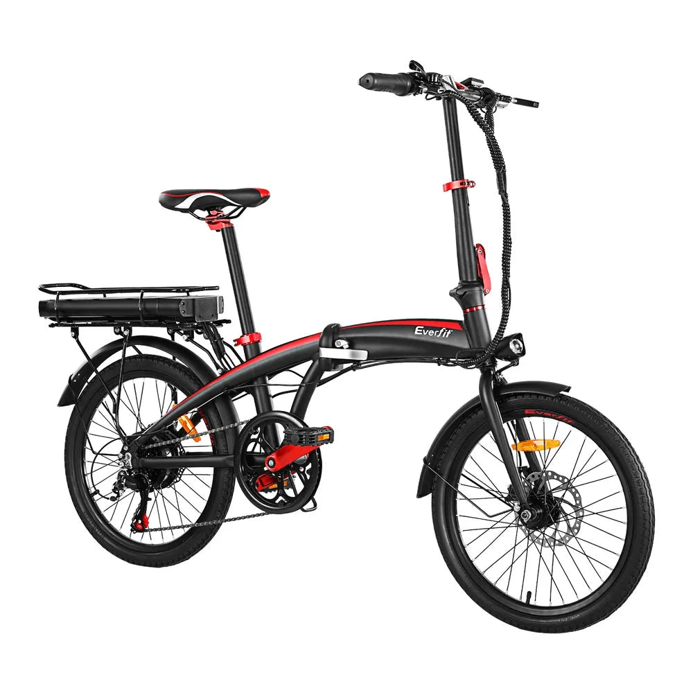 Folding Bike Urban City Bicycle eBike Rechargeable Battery