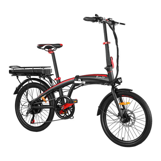 Folding Bike Urban City Bicycle eBike Rechargeable Battery