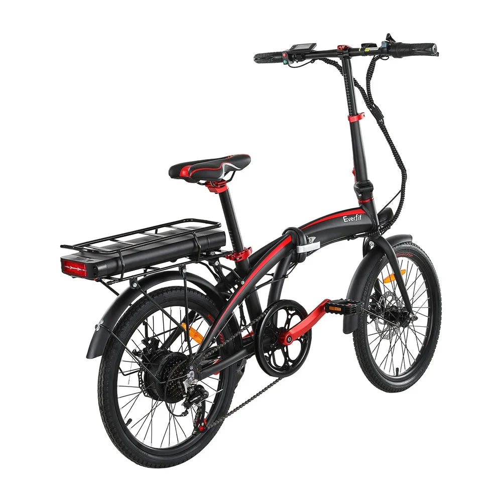 Folding Bike Urban City Bicycle eBike Rechargeable Battery