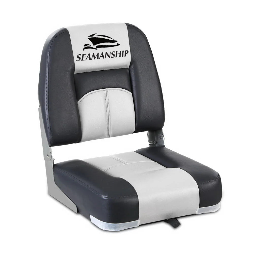 Folding Boat Seats Set of 2 Marine Seating Swivels All