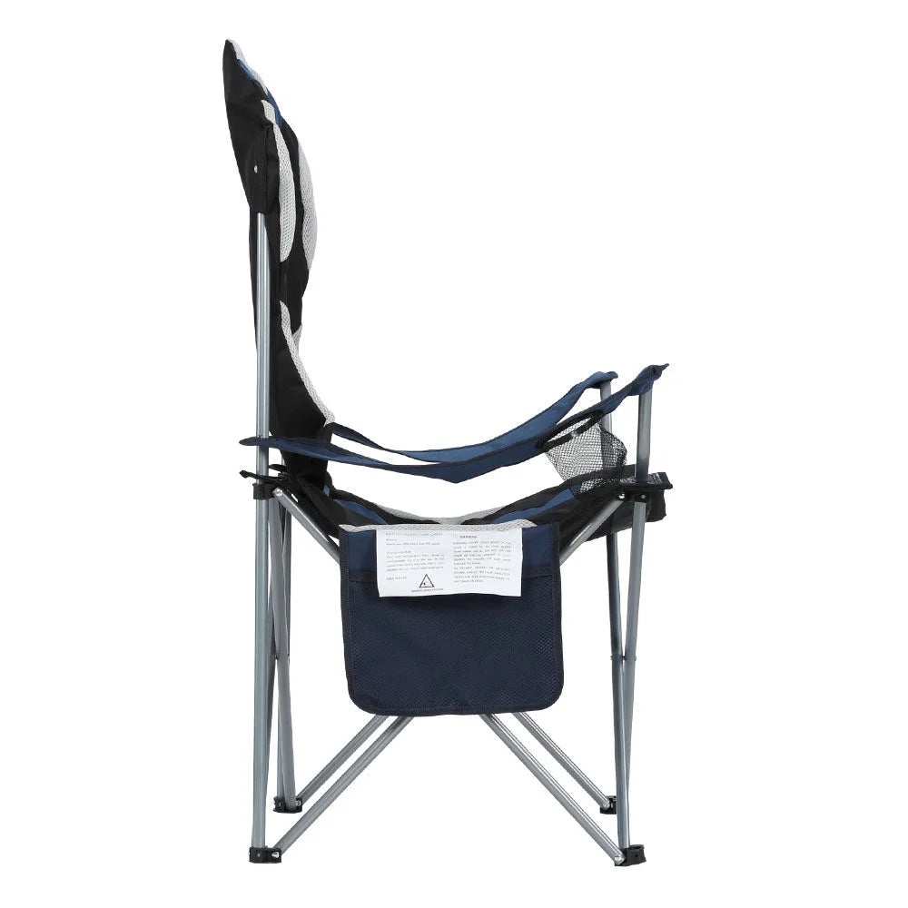 Folding Camping Chairs Set of 2 Armchair Portable Fishing