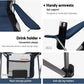 Folding Camping Chairs Set of 2 Armchair Portable Camping