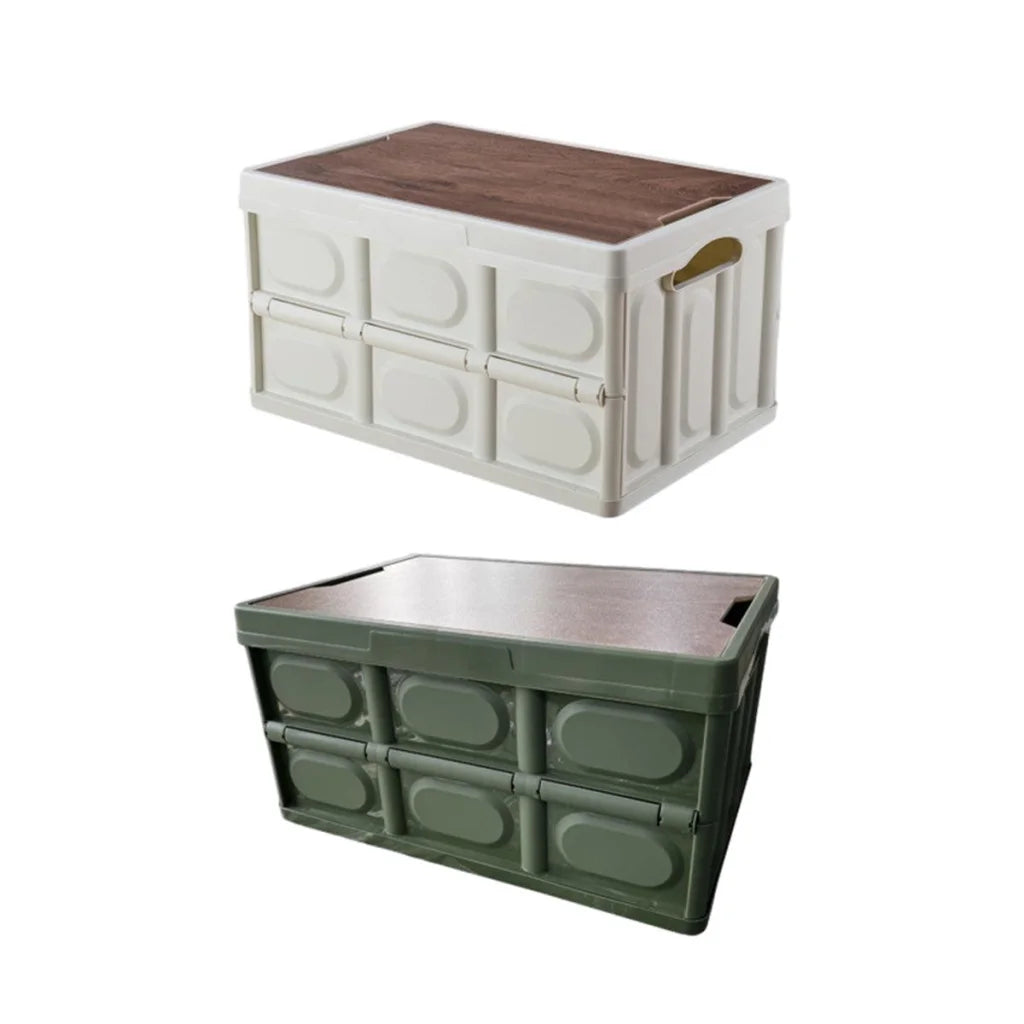 Folding Camping Storage Box Outdoor Stackable Container