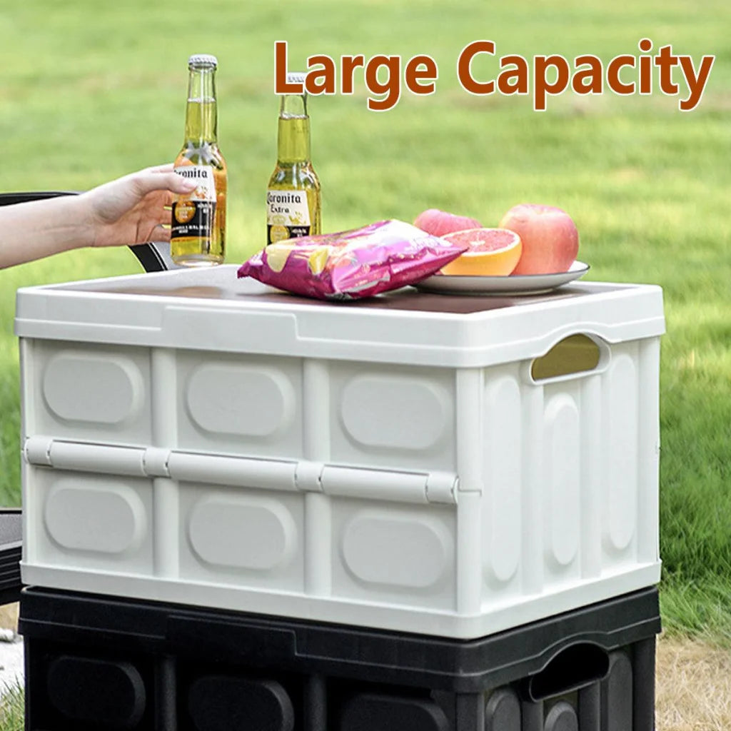 Folding Camping Storage Box Outdoor Stackable Container