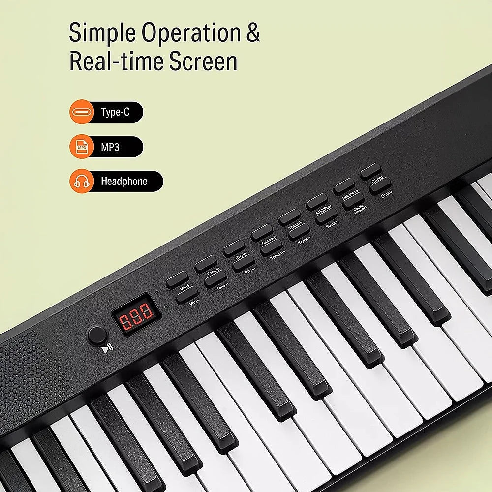 Folding Digital Piano 88 Key Velocity-Sensitive + Carry